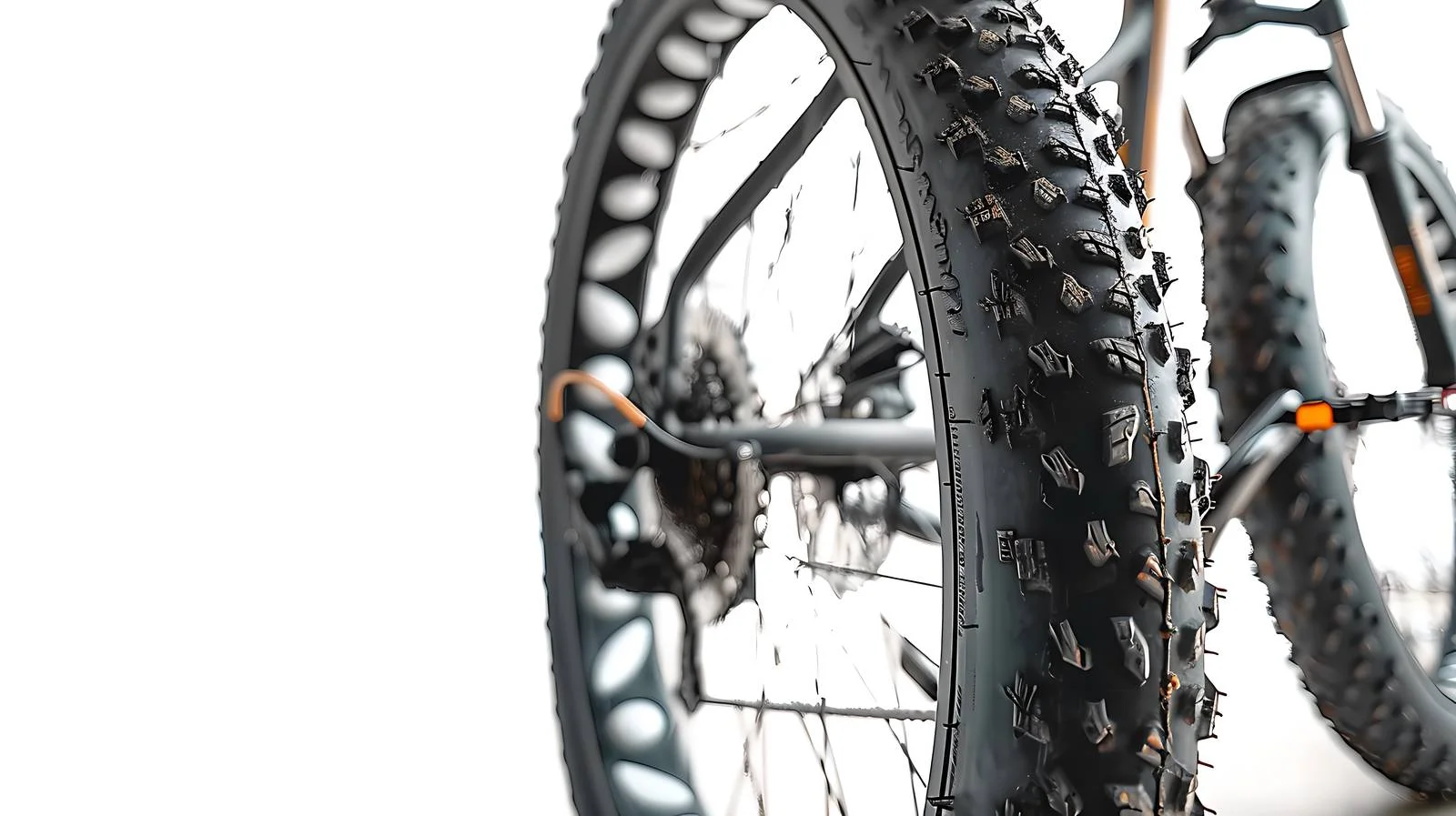 Detailed Rudder of Bicycle for Outdoor Recreation — free download from Dotvec