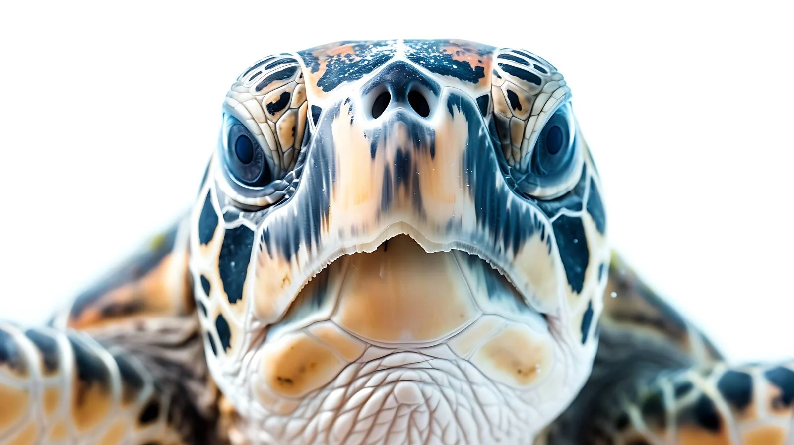 Close-up Sea Turtle at Aquarium — free download from Dotvec