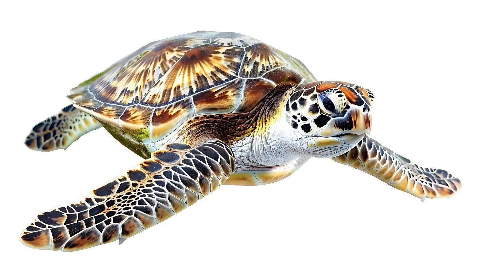 Sea Turtle Close-Up in Aquarium — free download from Dotvec