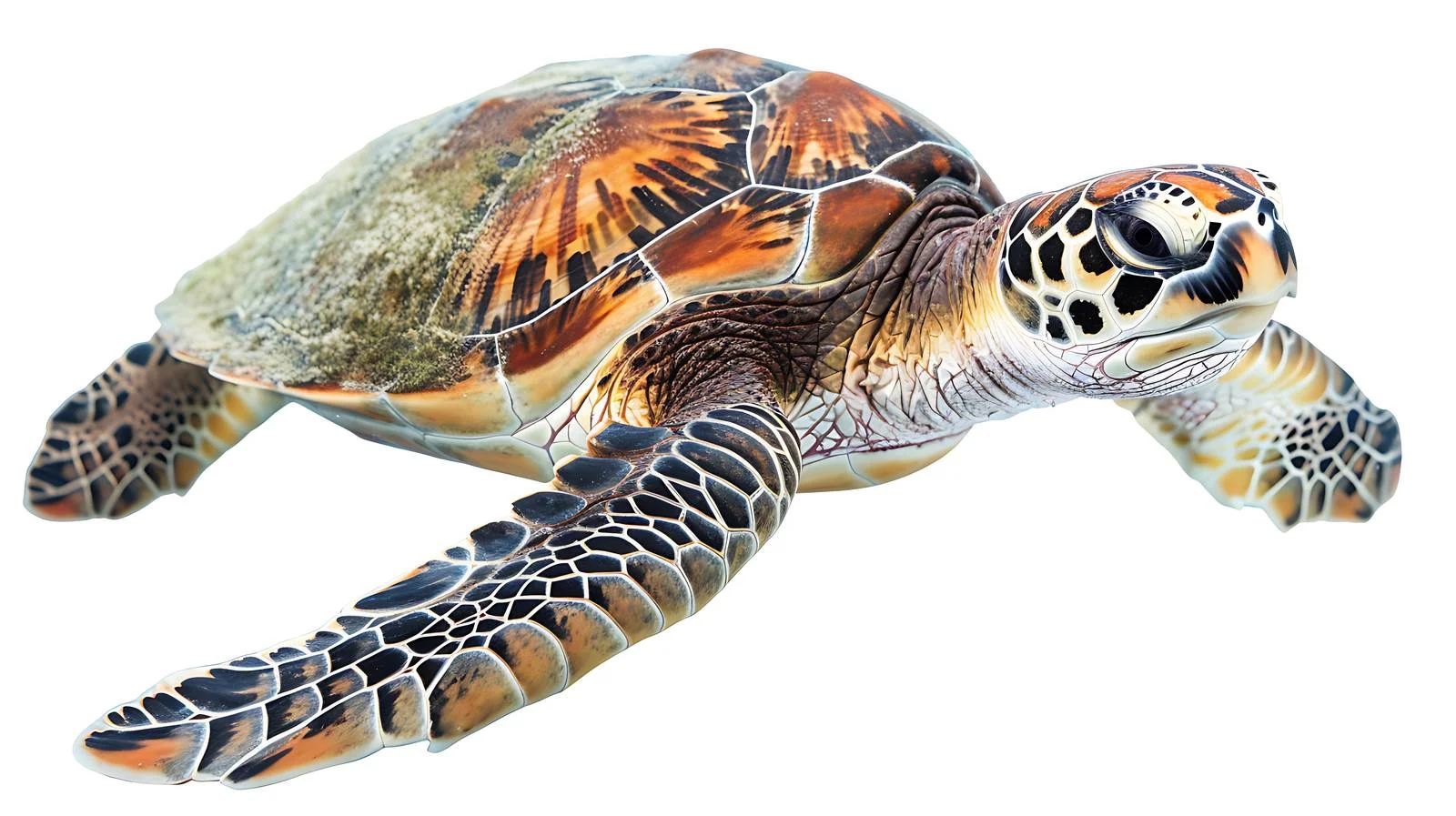 Sea Turtle Close-up in Aquarium — free download from Dotvec