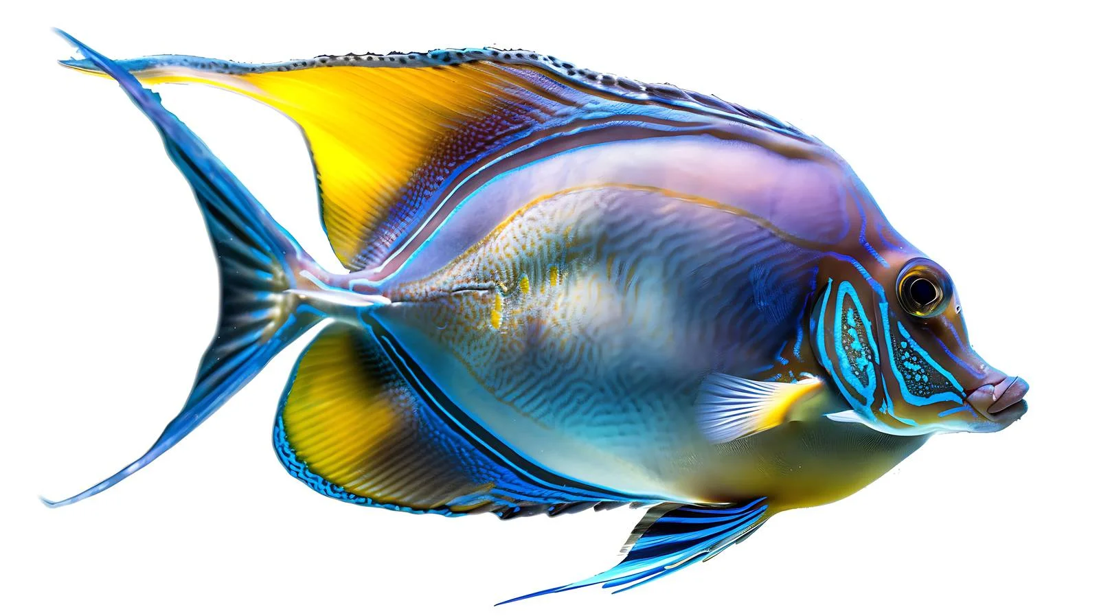 Underwater Unicornfish Close-up — free download from Dotvec
