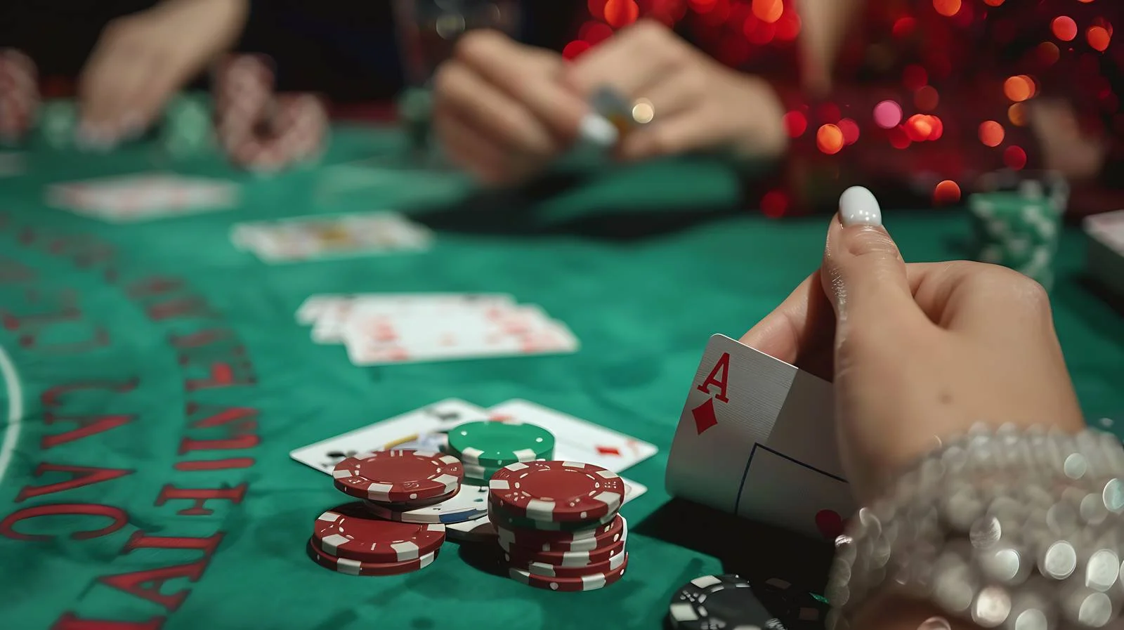 Woman's hands playing cards — free download from Dotvec