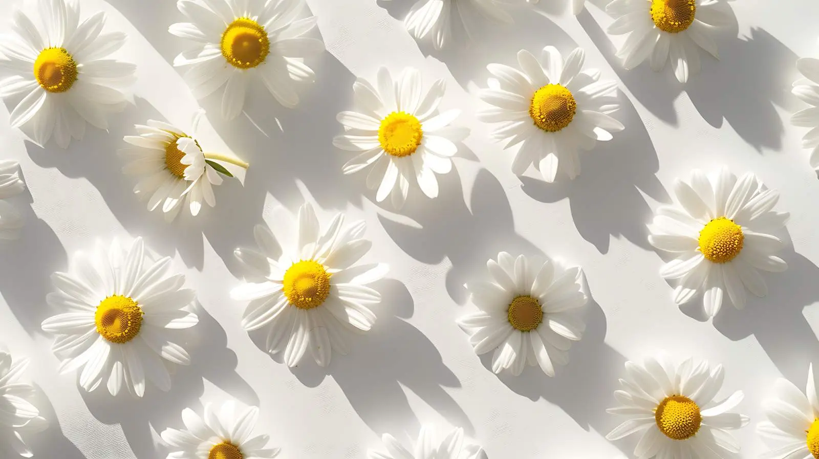 Chamomile Daisy Flower Buds in Sunlight — free download from Dotvec