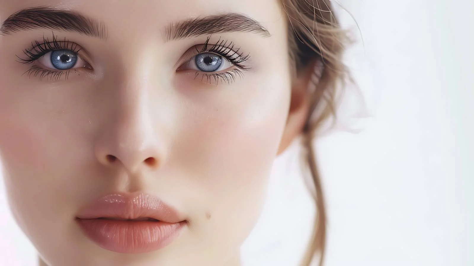 Graceful Young Woman with Radiant Skin — free download from Dotvec