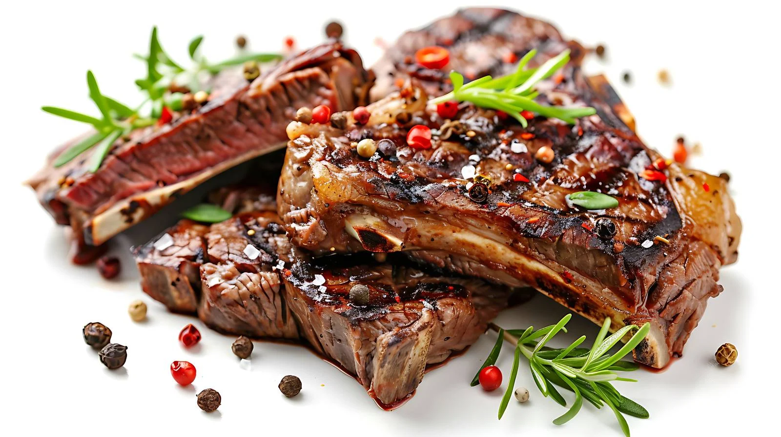 Succulent Rib Eye Steak Closeup — free download from Dotvec