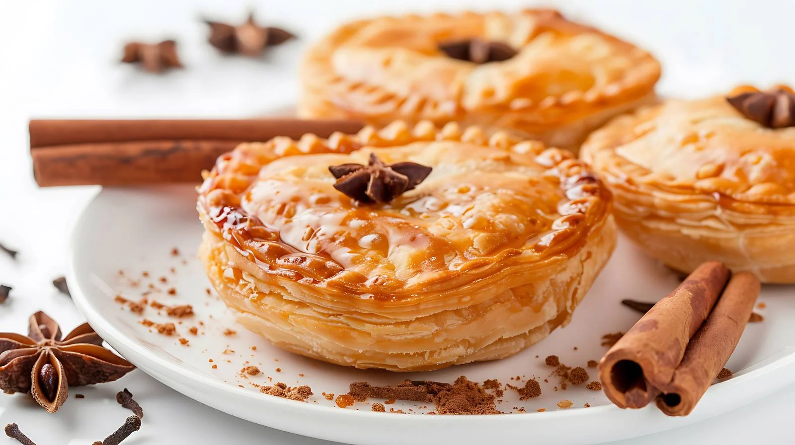 Delicious Mini Cheese Pies Close-up — free download from Dotvec