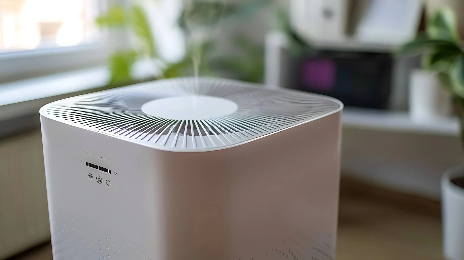Indoor Air Purifier in Store Closeup — free download from Dotvec