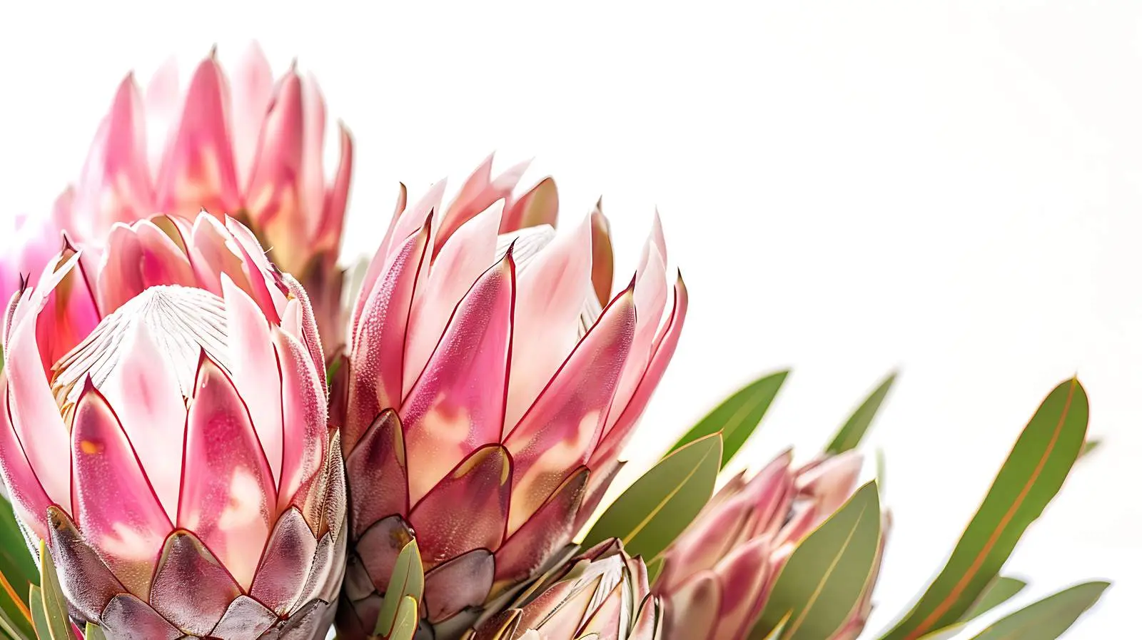 Closeup of Stunning Protea Flower – free flower details image from Dotvec