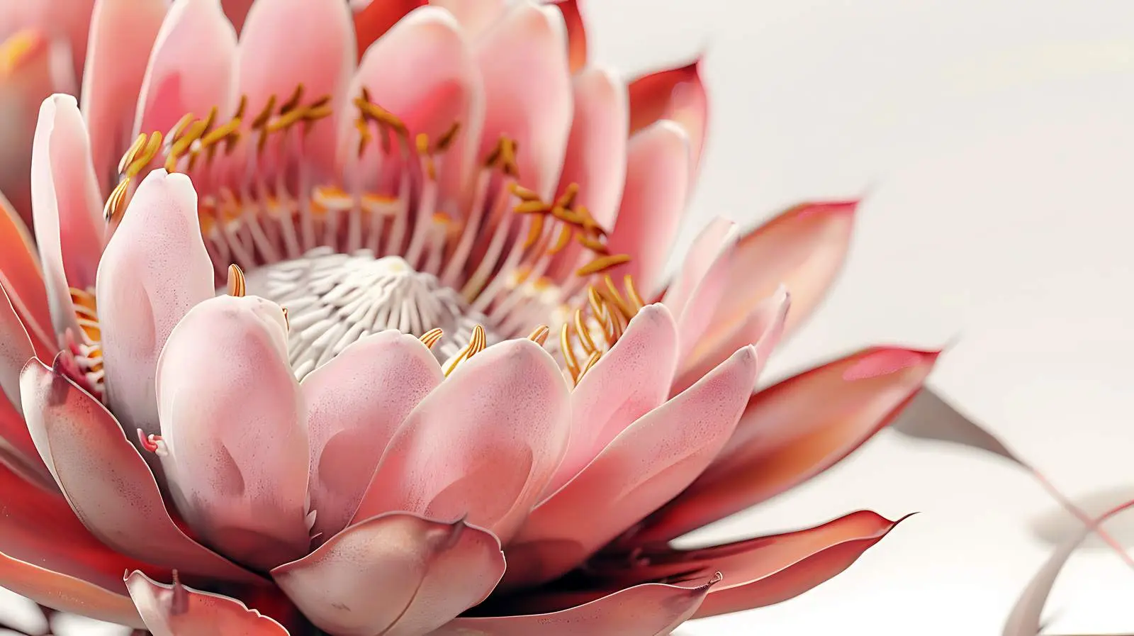 Elegant Closeup of Protea Flower — free download from Dotvec