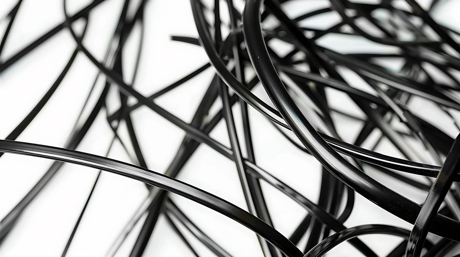 Black Wire Patterns Closeup — free download from Dotvec