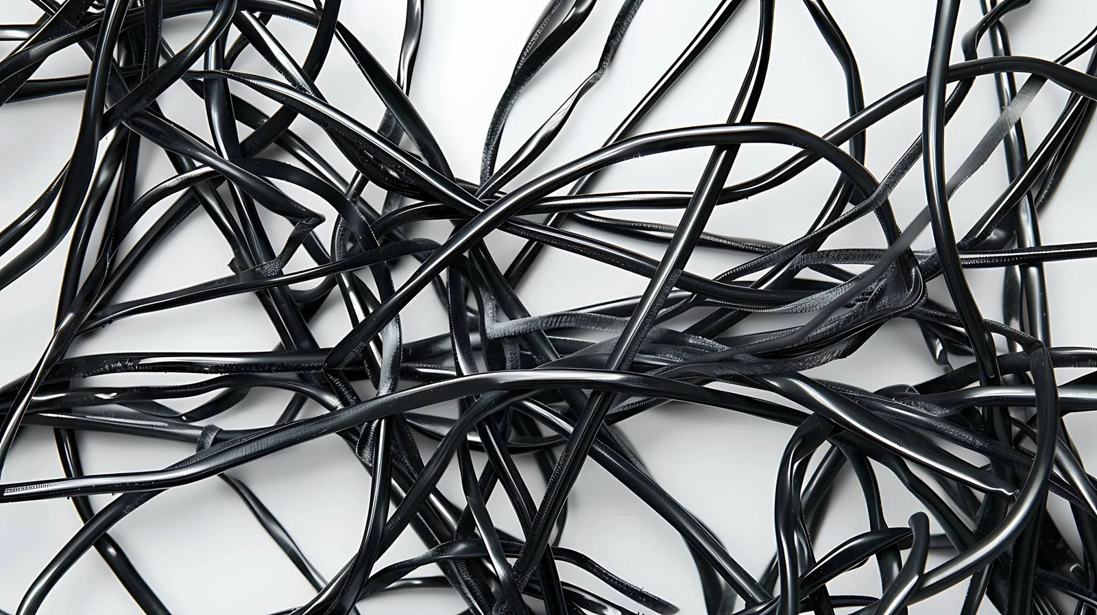 Abstract Black Wire Patterns and Textures — free download from Dotvec