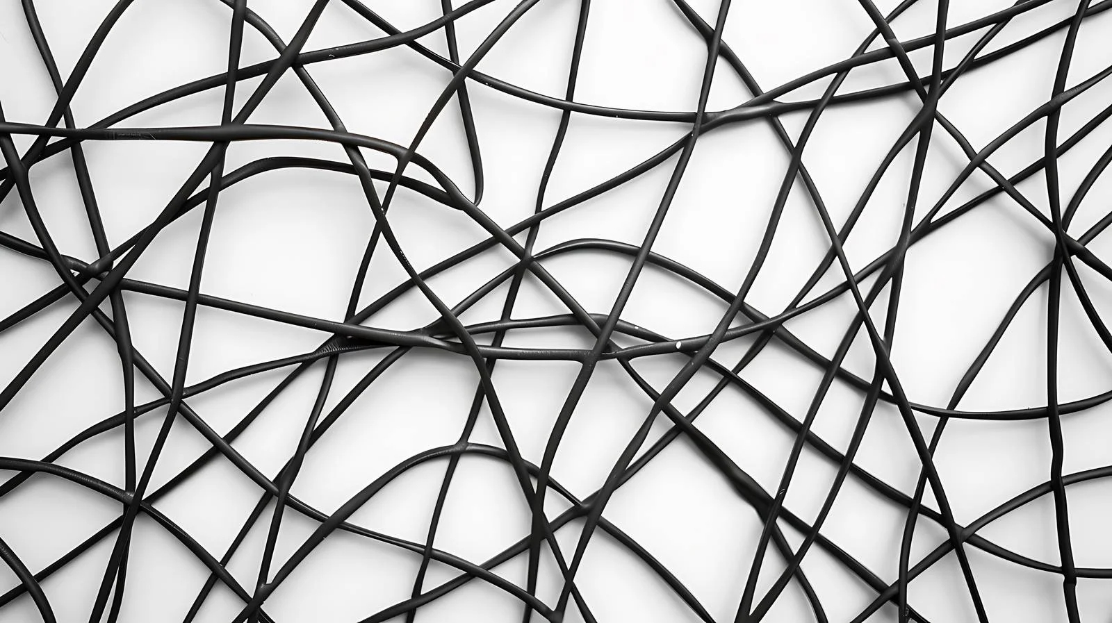 Close-Up Black Wire Patterns — free download from Dotvec