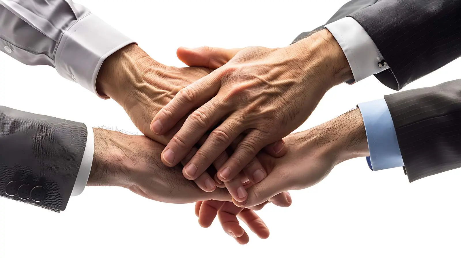 Business People Hands Creating Pile of Documents — free download from Dotvec