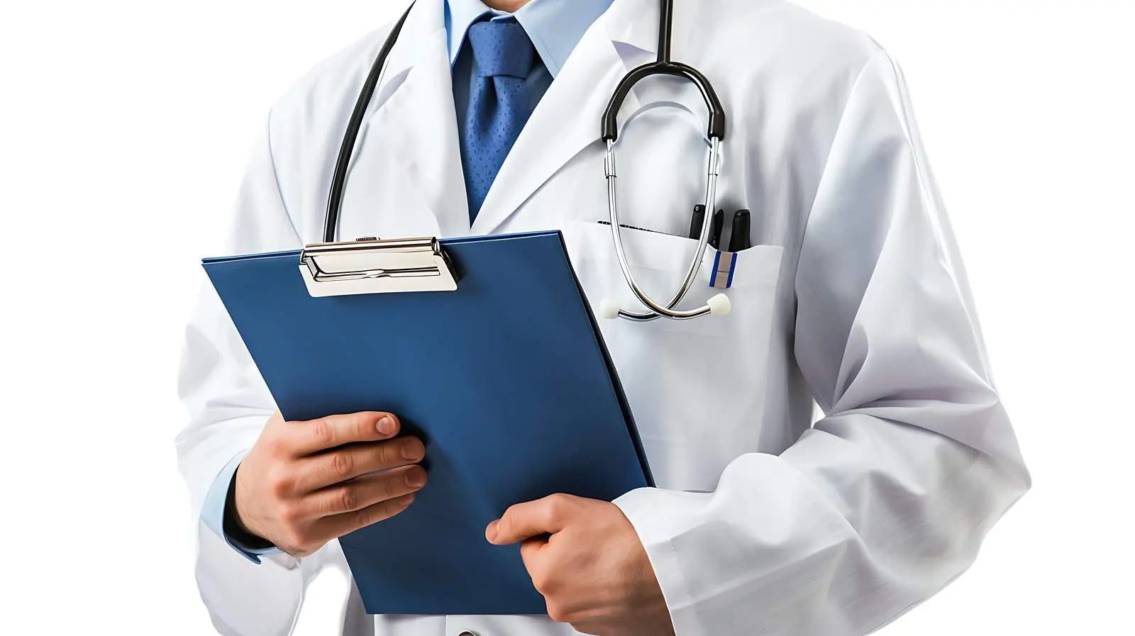 Closeup Portrait of Doctor with Stethoscope – free trust image from Dotvec