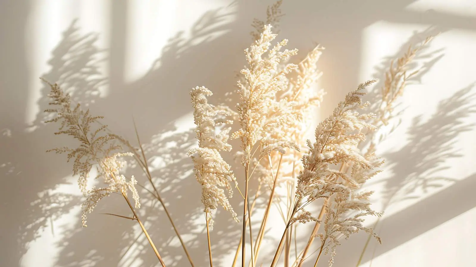 Closeup of Reeds in Sunlight and Shadows — free download from Dotvec