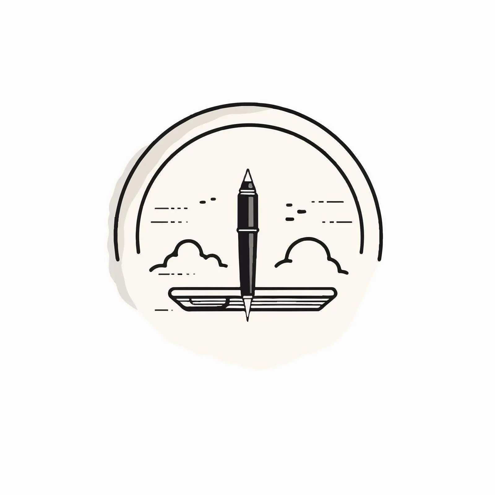 Vintage Office Object with Light Paper Section — free download from Dotvec