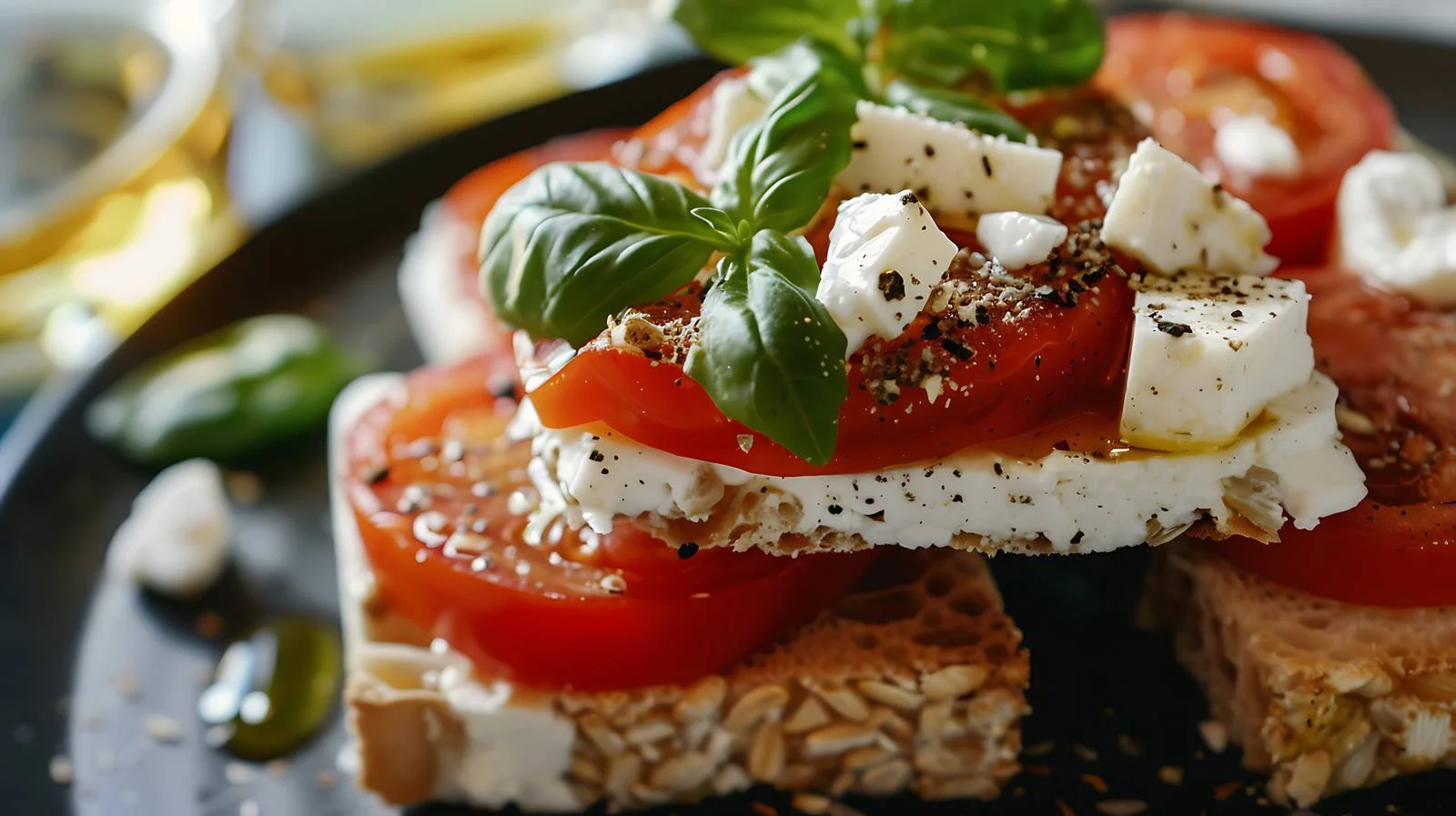 Closeup Cretan Dakos Plate with Bar — free download from Dotvec