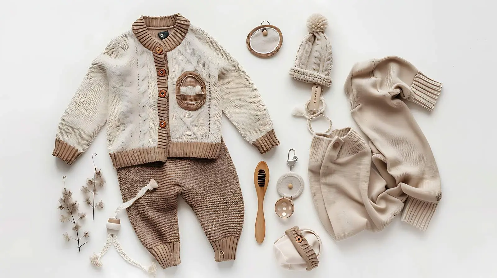 Newborn Baby Clothes and Accessories Set – free fashion for infants image from Dotvec