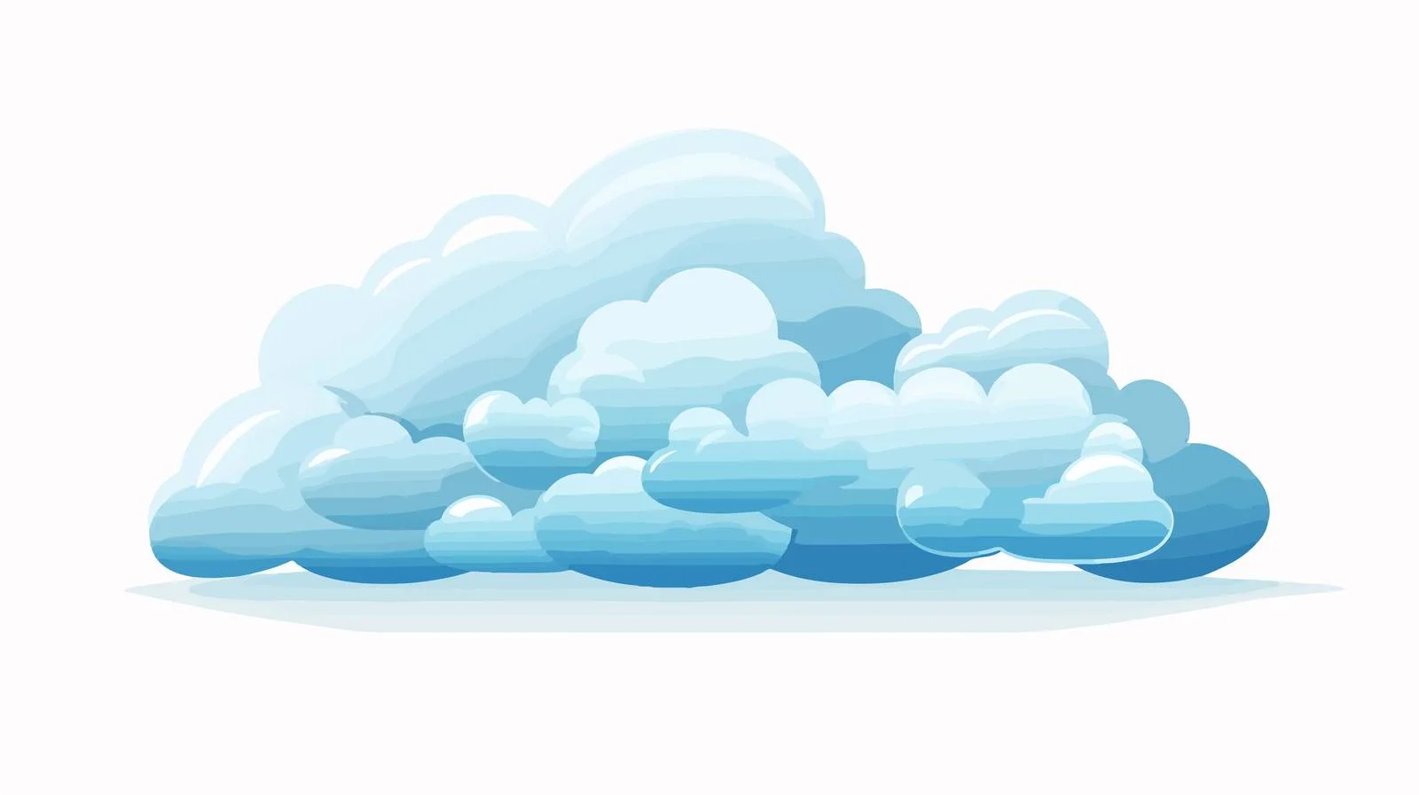 Cloud Cartoon Design Element Stock Illustration — free download from Dotvec