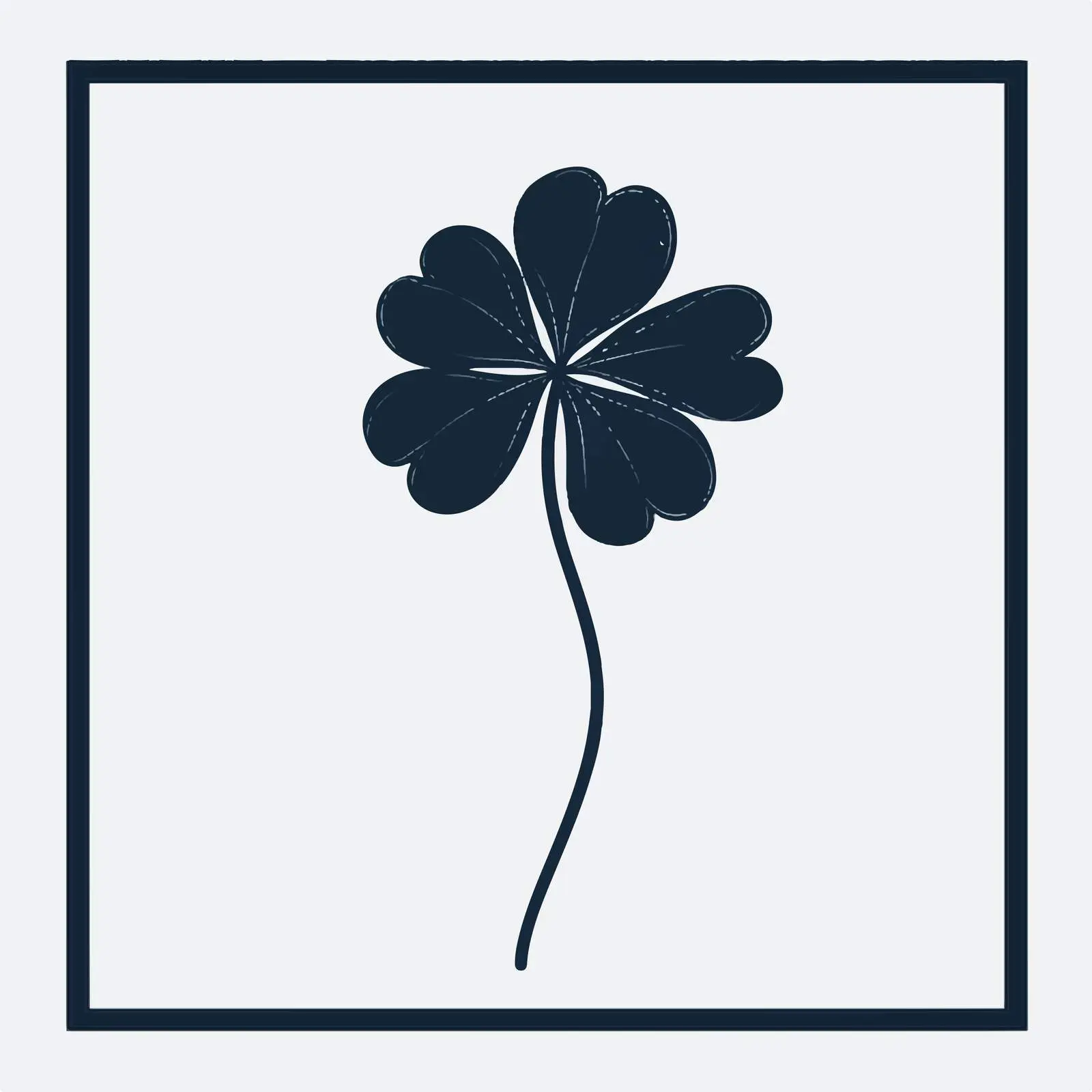 Isolated Flat Clover Icon Illustration — free download from Dotvec