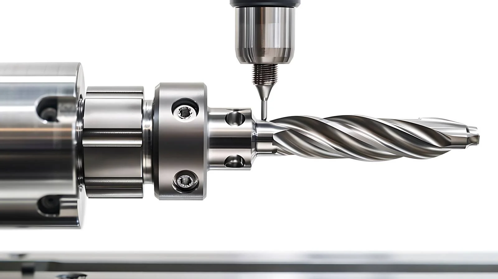 CNC Boring Bit on White Background — free download from Dotvec