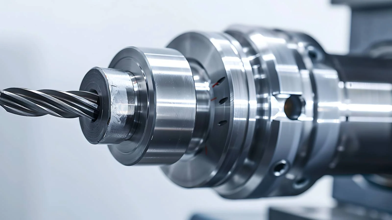 CNC Boring Bit on White Background — free download from Dotvec