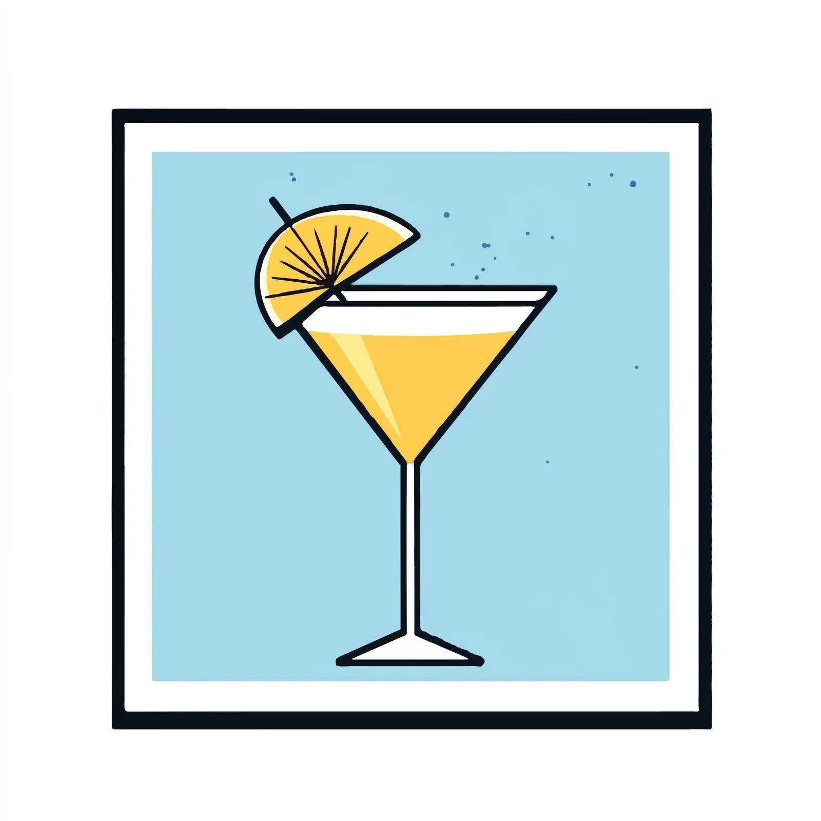 Cocktail Umbrella Icon Decoration Concept — free download from Dotvec