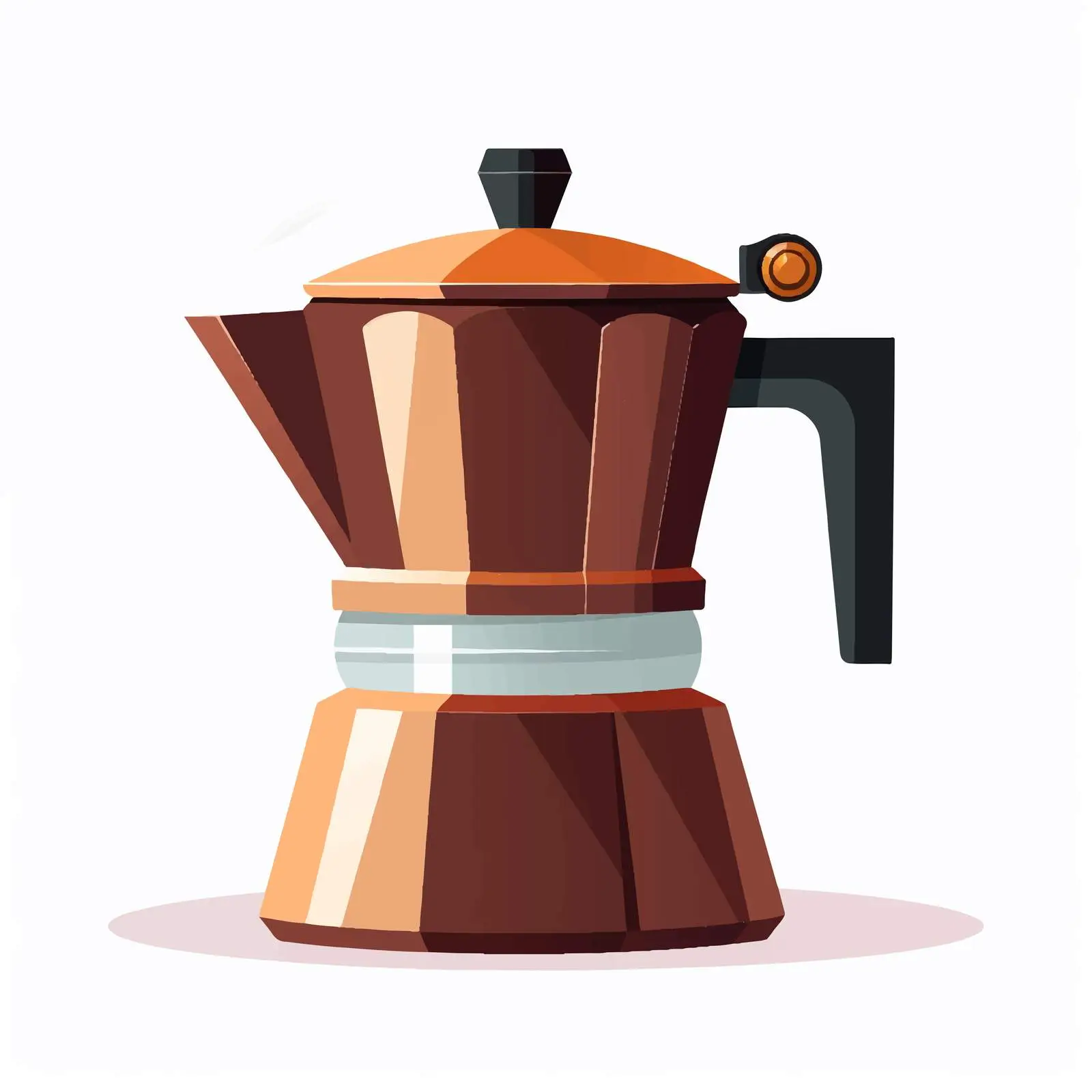 Freshly Brewed Coffee in Moka Pot — free download from Dotvec
