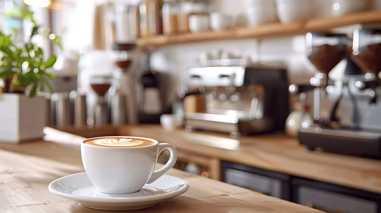 Coffee Shop Counter Bar Isolated — free download from Dotvec