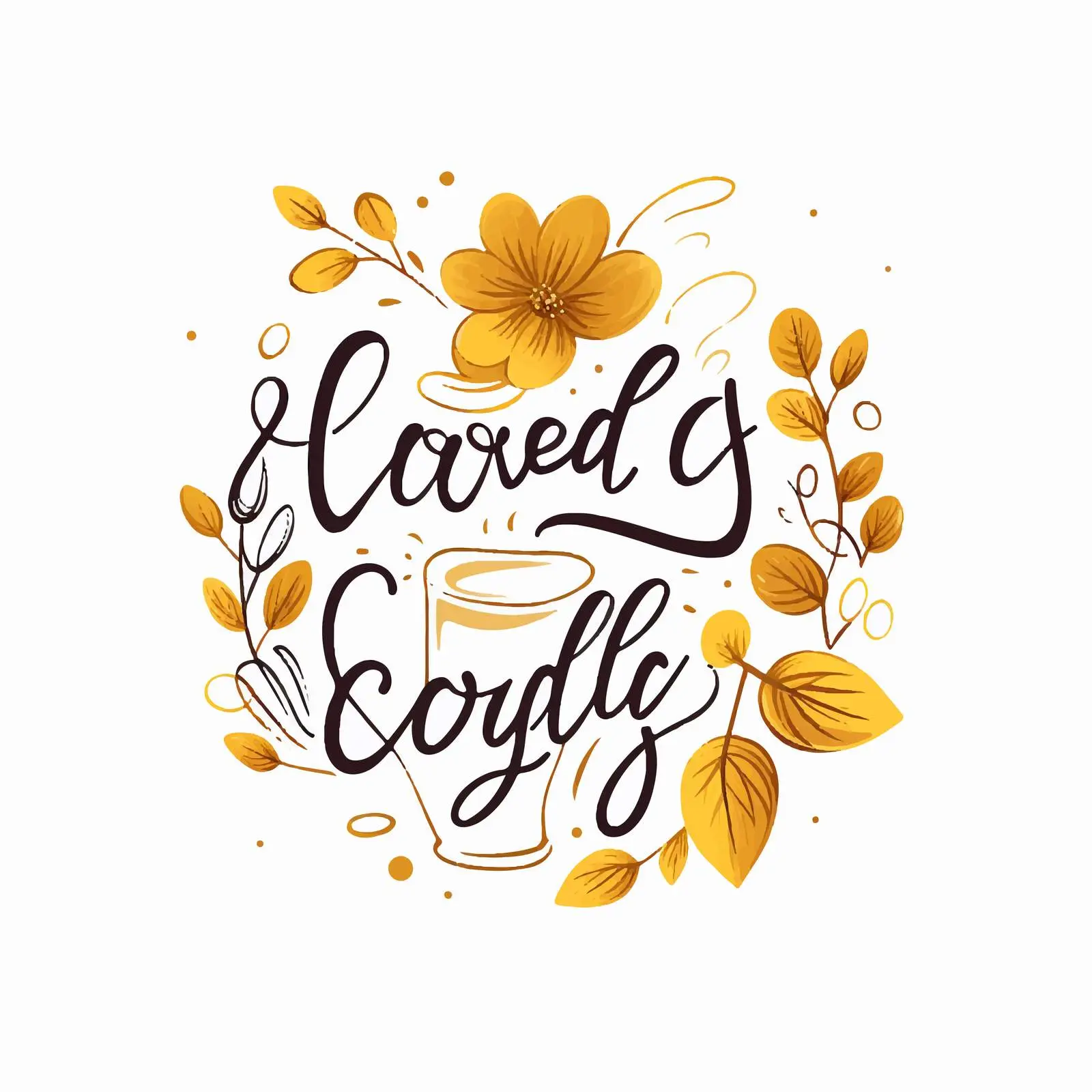 Coffee Is Always A Good Idea Slogan Vector — free download from Dotvec