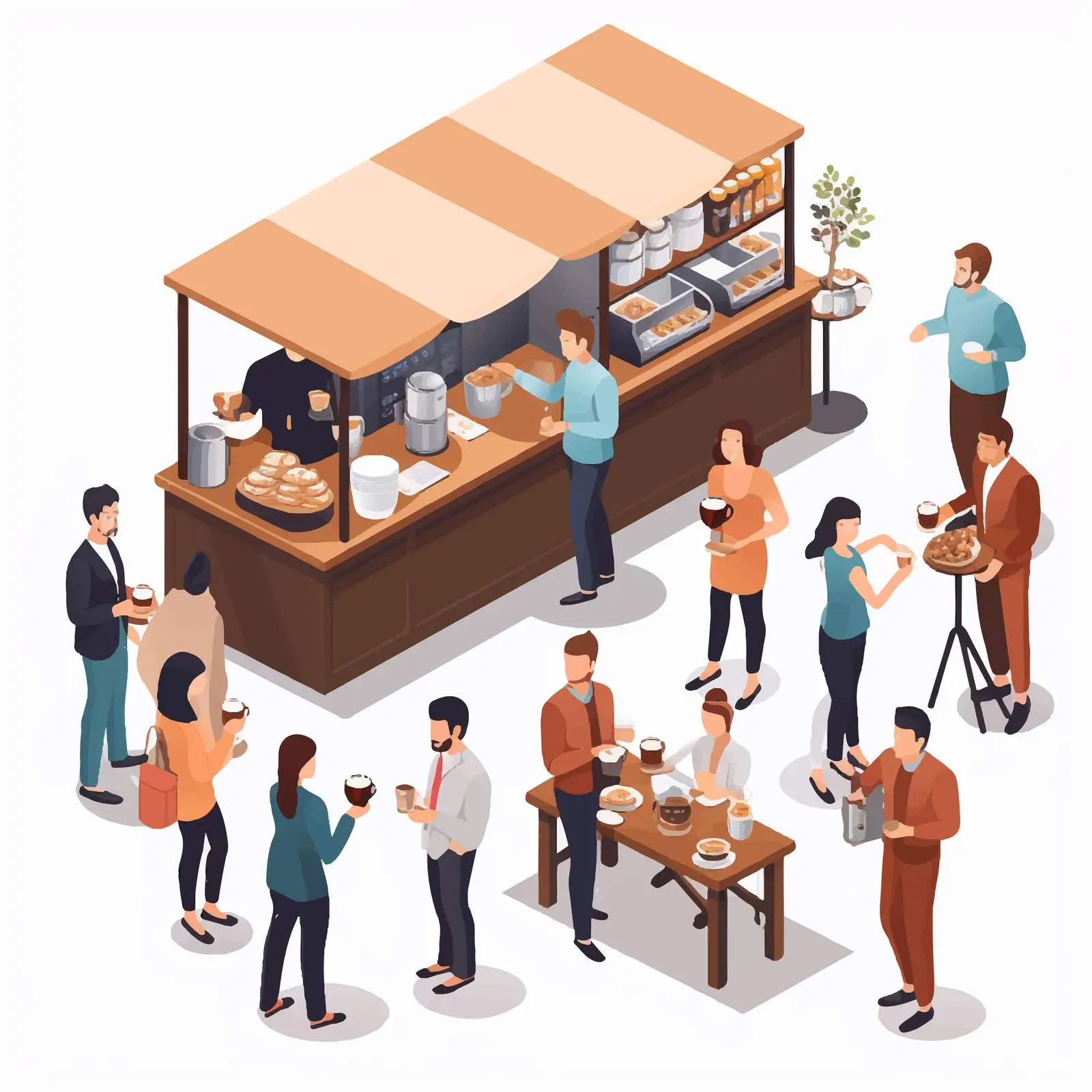 Young People Enjoying Coffee Tasting Experience – free tasting image from Dotvec