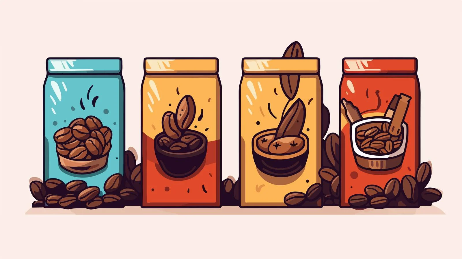 Premium Coffee Pack — free download from Dotvec