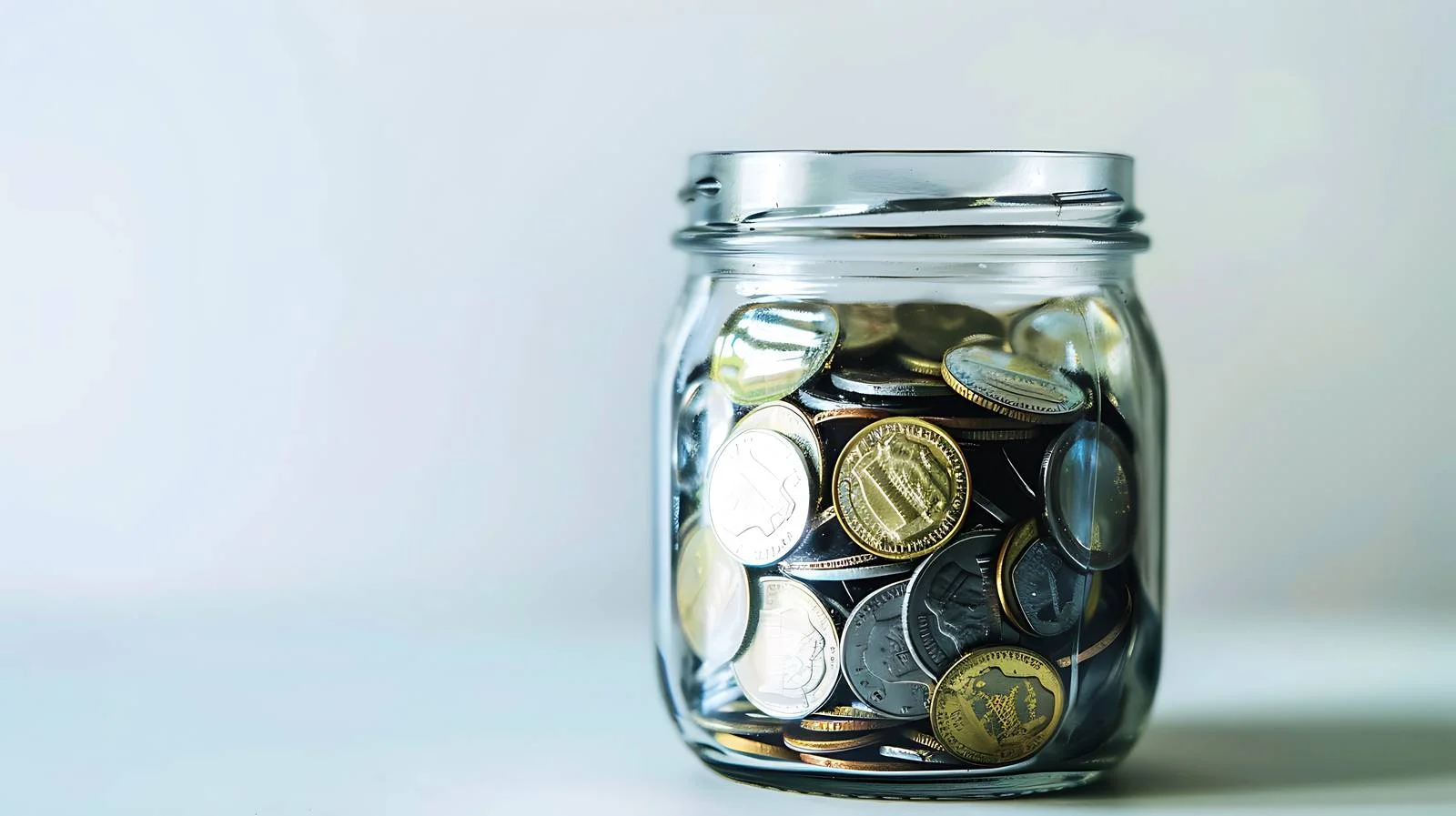 Financial Budget Savings Jar Concept — free download from Dotvec