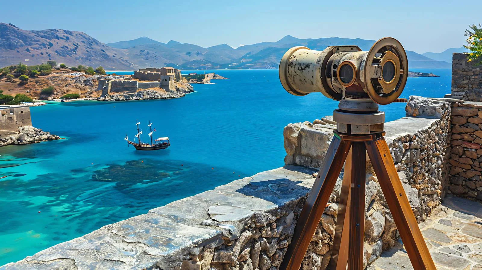 Beachfront Binocular Spina View — free download from Dotvec