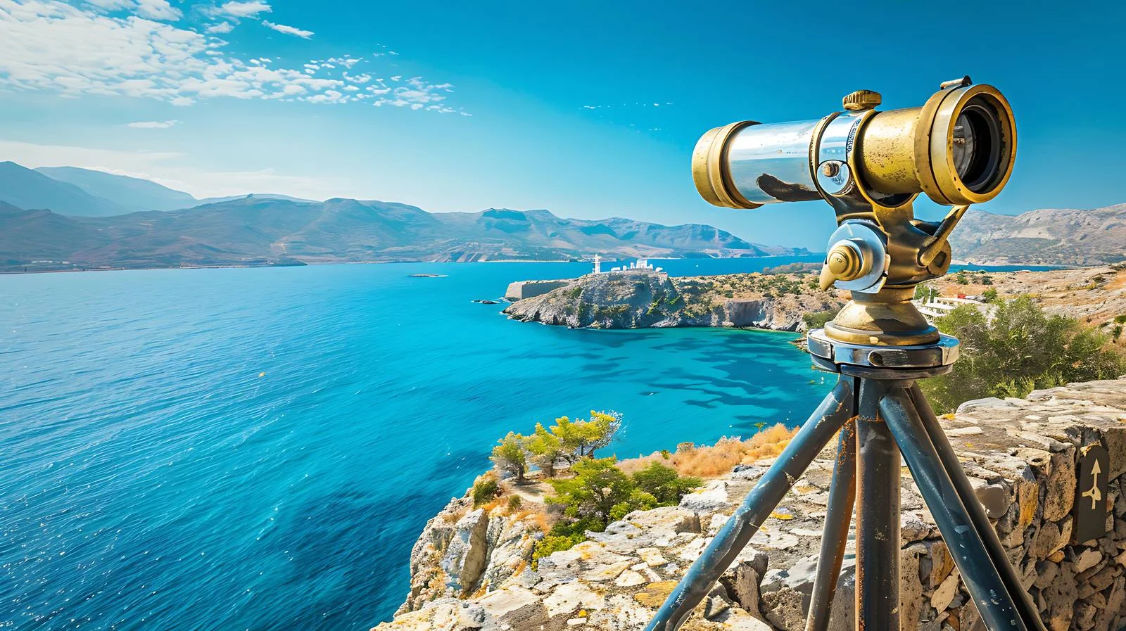 Seaside Binocular View — free download from Dotvec