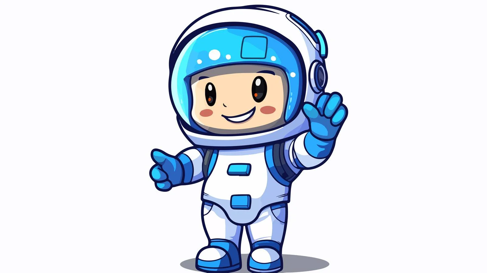 Sad Cartoon Astro Illustration — free download from Dotvec