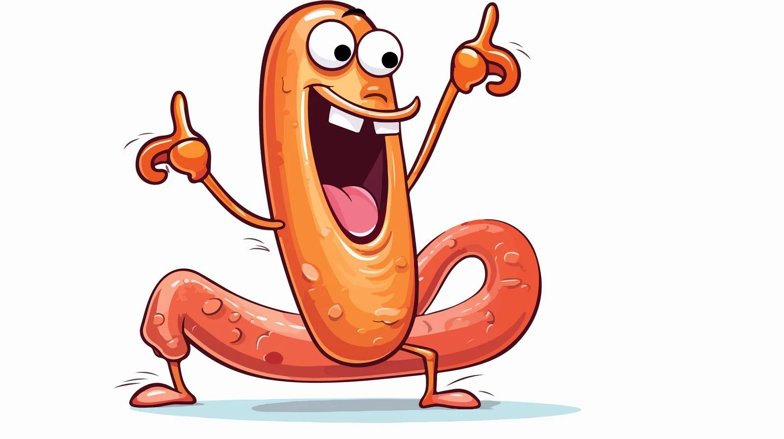 Chilly Cartoon Sausage Dance — free download from Dotvec