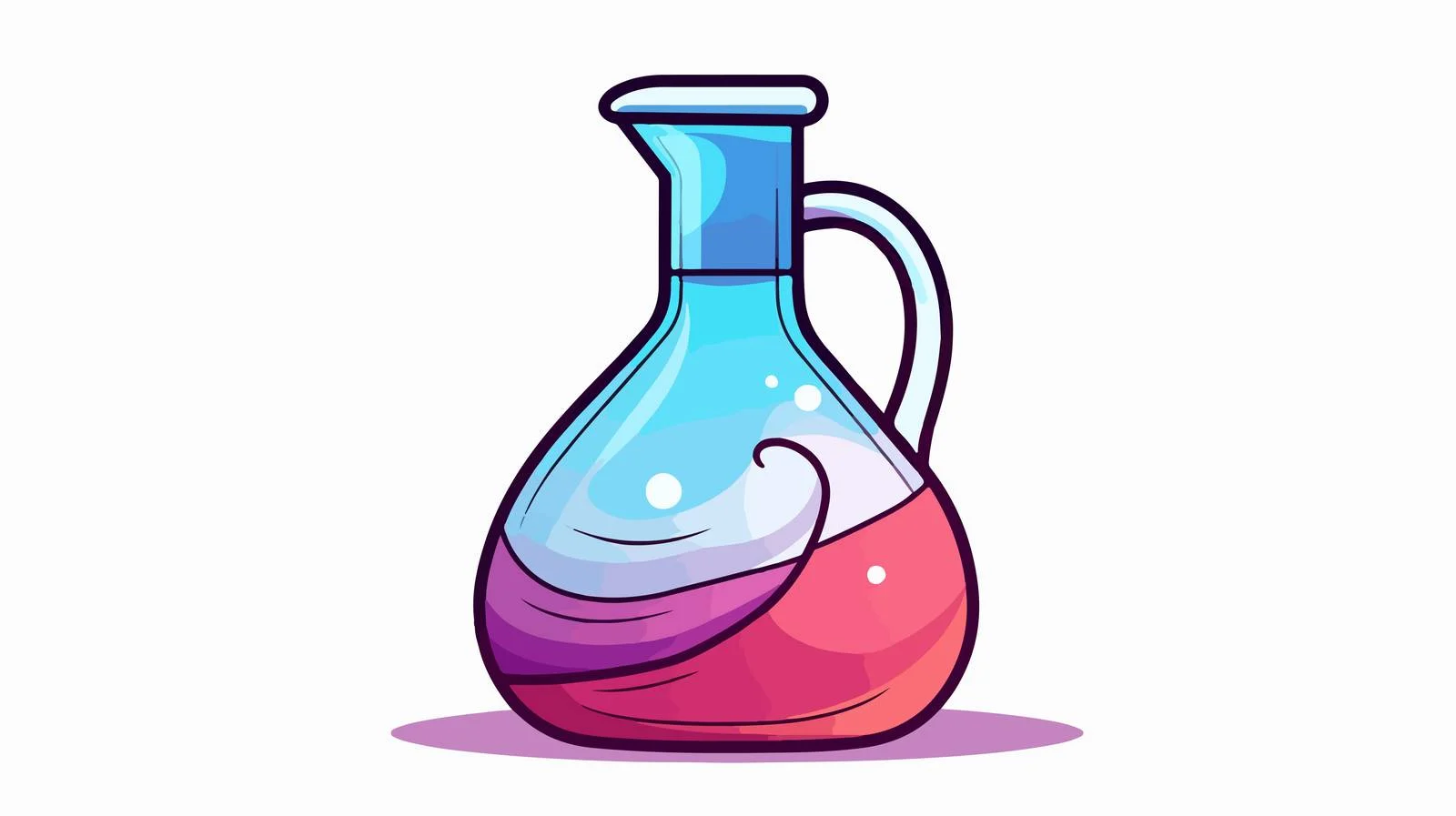 Chilled Cartoon Drink Illustration — free download from Dotvec