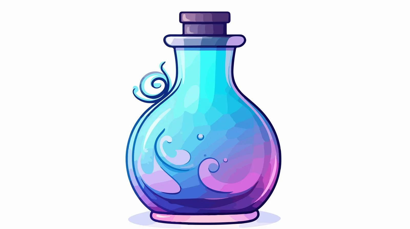 Cool Ink Bottle Sketch — free download from Dotvec