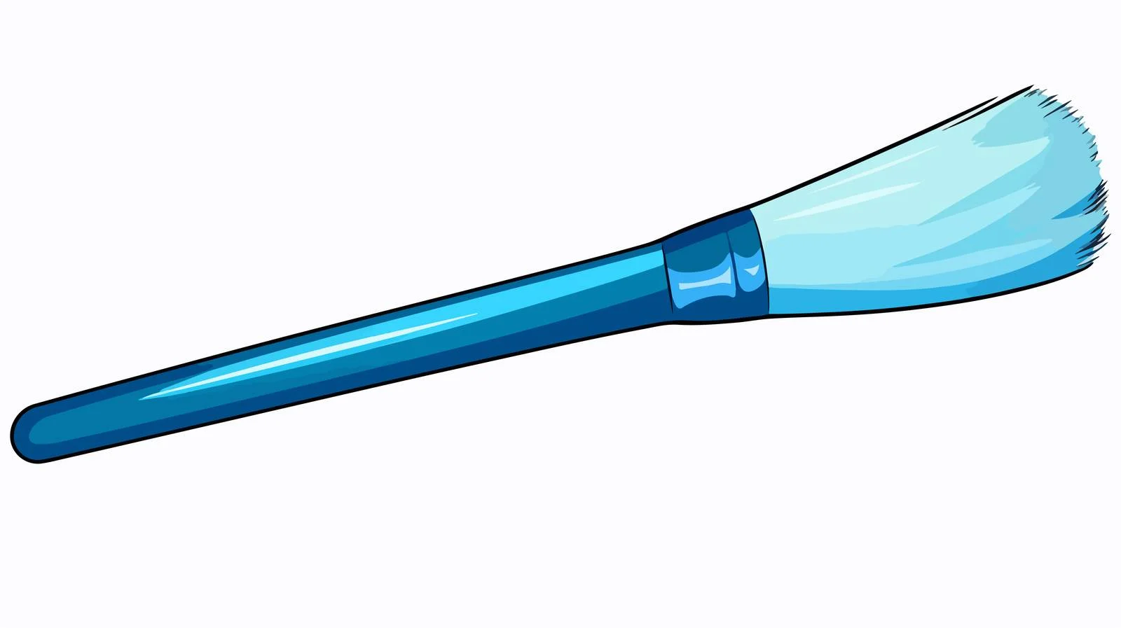 Cartoon Large Paint Gradient Line Drawing — free download from Dotvec