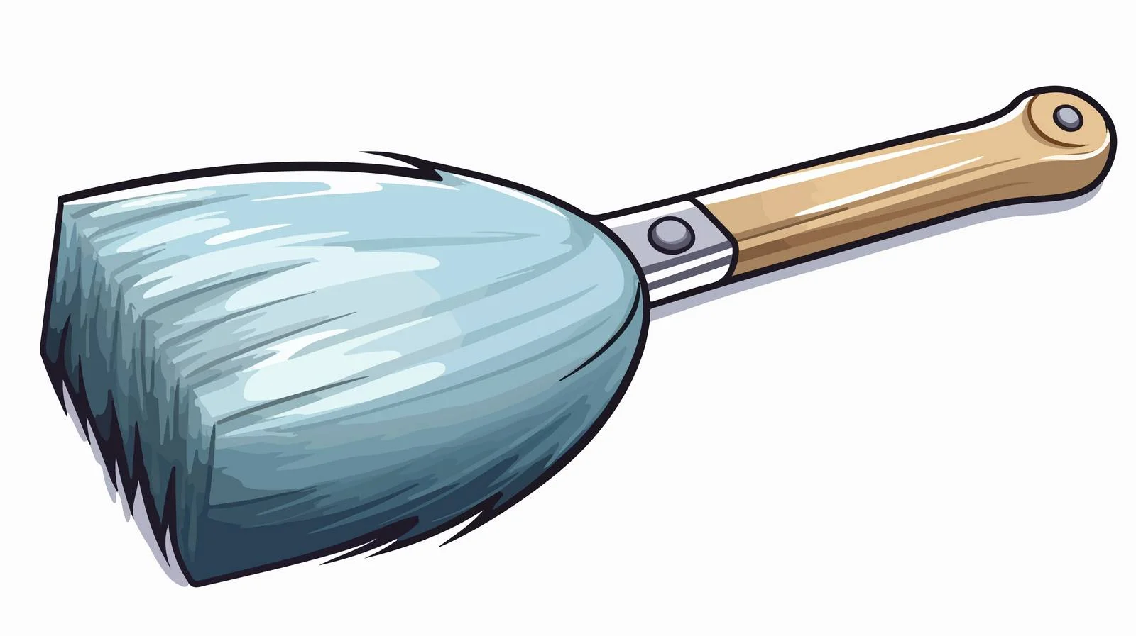 Cartoon Large Paint Line Drawing — free download from Dotvec