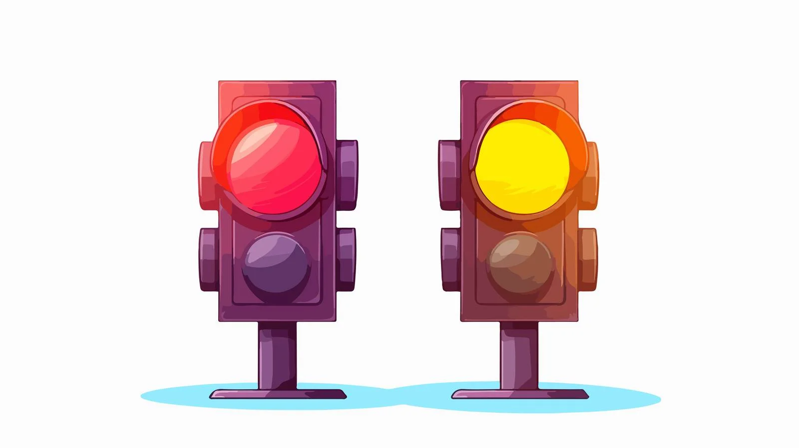 Cartoon Traffic Sign Drawing — free download from Dotvec