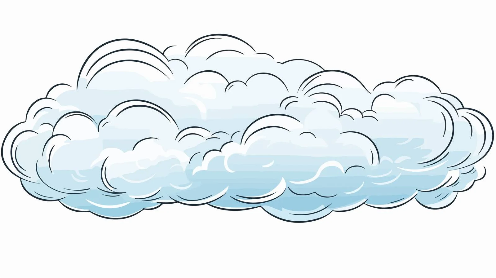 Chilled Cartoon Whooshing Line Art — free download from Dotvec