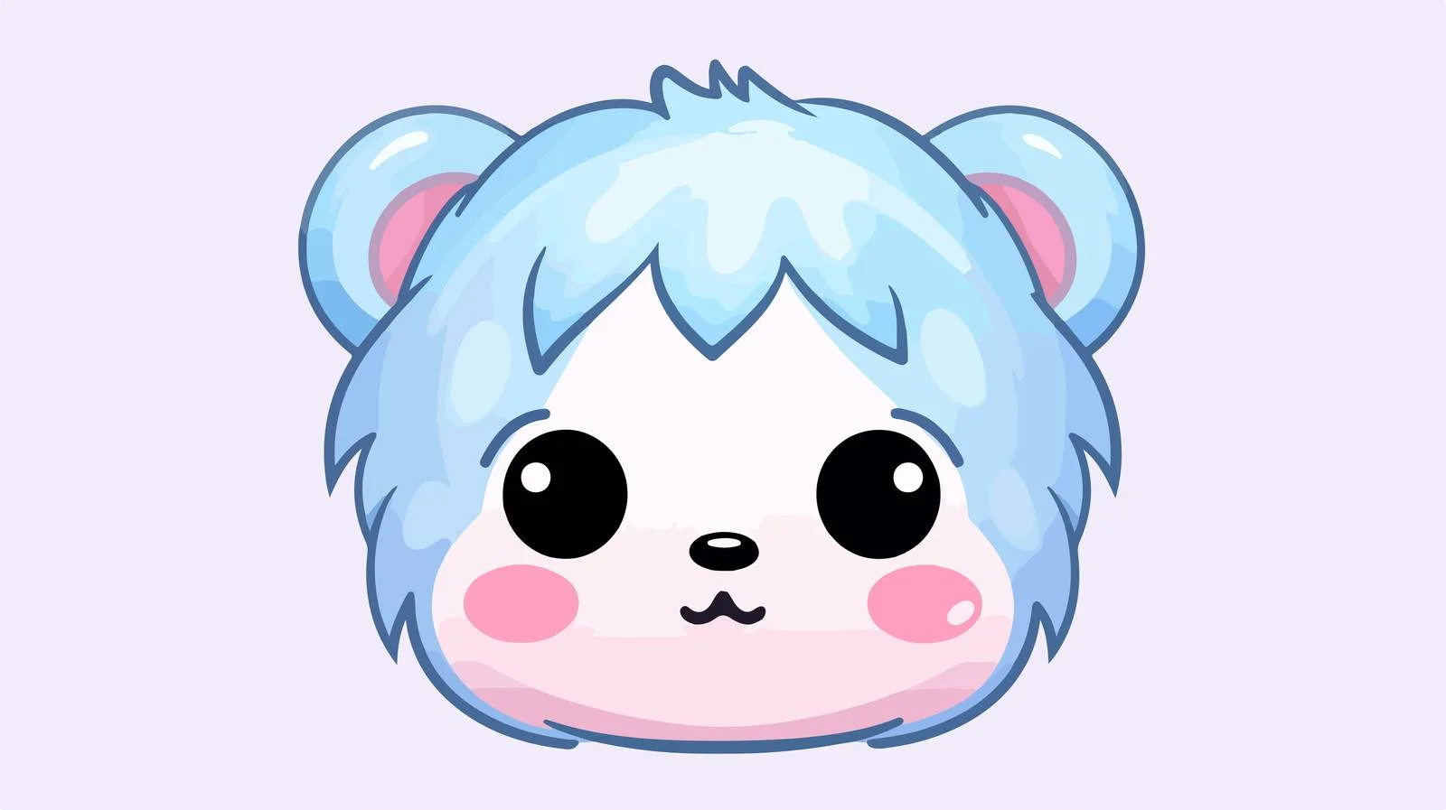 Cute Teddy Bear Line Drawing — free download from Dotvec