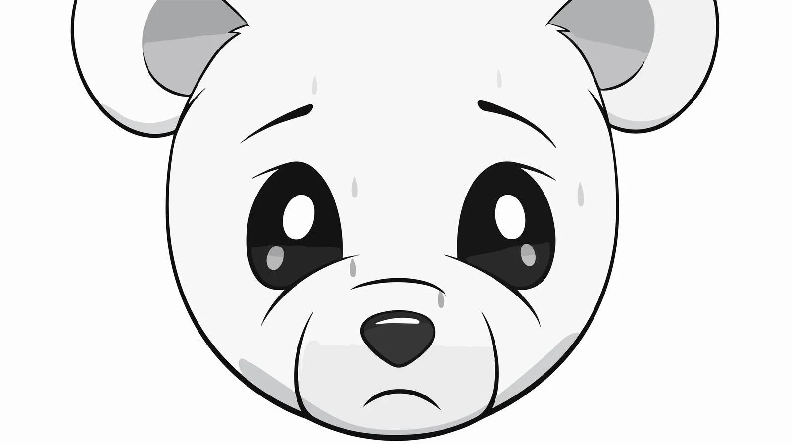 Charming Cartoon Teddy Bear Illustration — free download from Dotvec