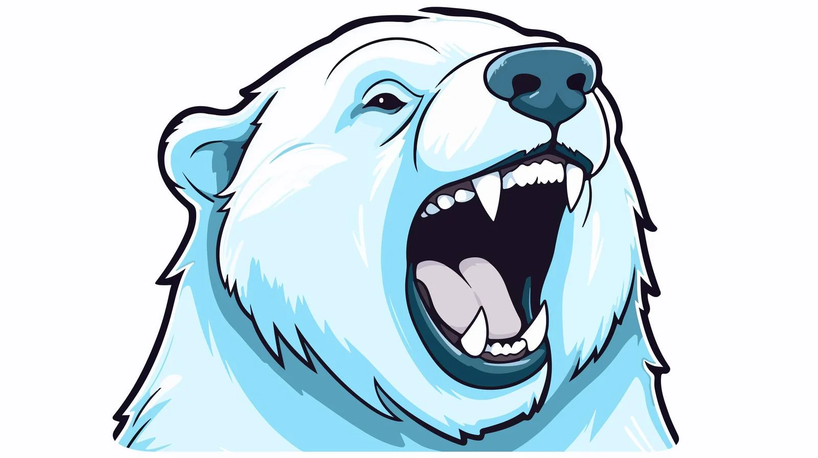 Cheerful Bear Drawing — free download from Dotvec