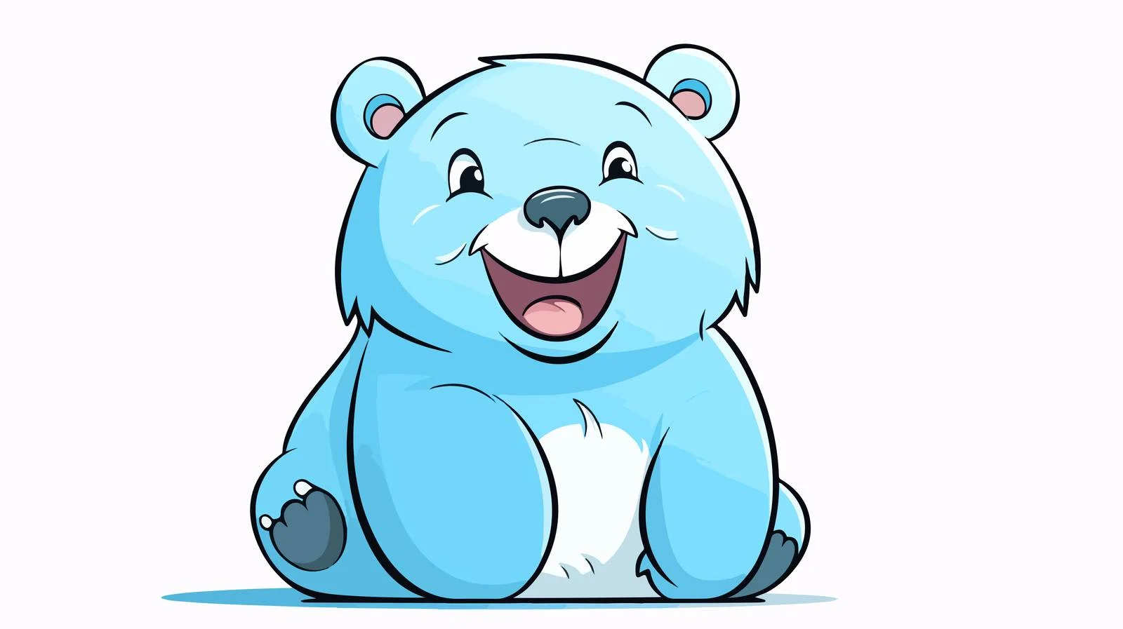 Confident Happy Cart Line Drawing — free download from Dotvec