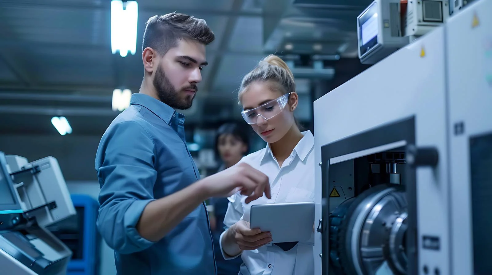 High-Tech Company Quality Control Inspection — free download from Dotvec