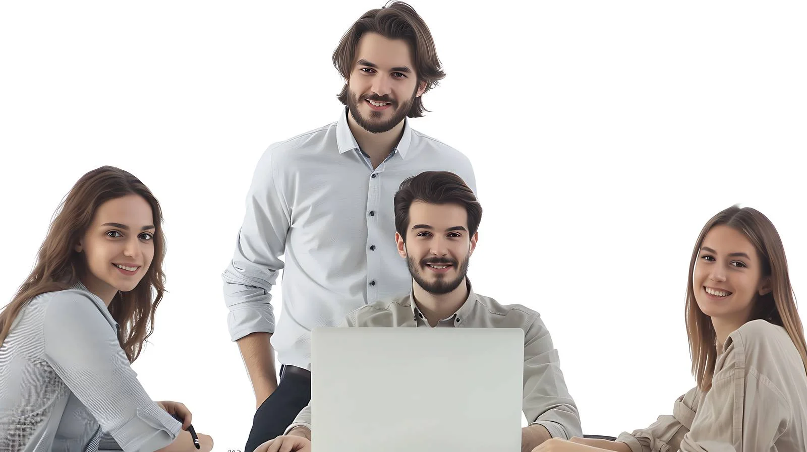 Professional Collaboration Scene — free download from Dotvec