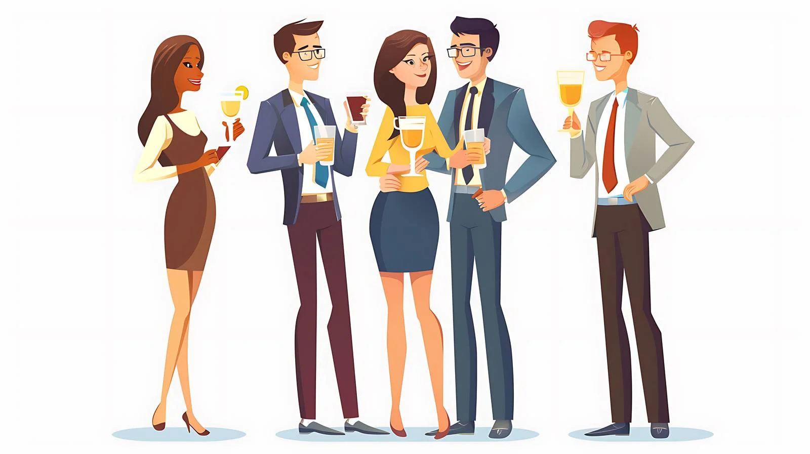 Professional Networking Event with Cocktails — free download from Dotvec